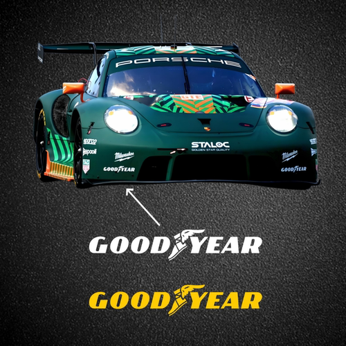 GOODYEAR固特异车身包围改装贴纸
