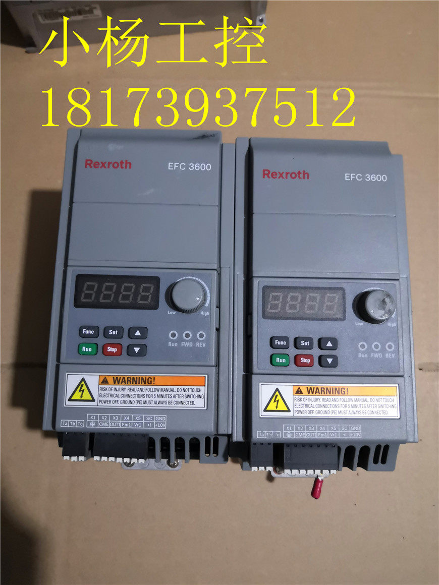 拆机变频器EFC3600-1K50-3P4-MDA-7P-NNNN 1.5kw测试包好 现货