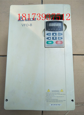 台达变频器B系列 VFD220B43A 22KW 380V  测试包好  质量保证