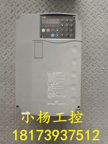 三垦SanKen变频器 5.5KW/7.5KW 380V S06-4A019-B 测试包好 现货