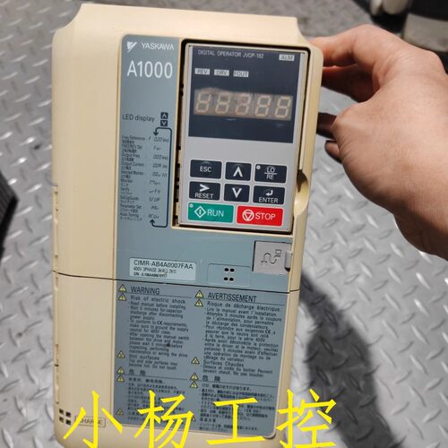 CIMR-AB4A0007FAA 安川变频器A1000 3KW/2.2KW 380V现货 测试包好