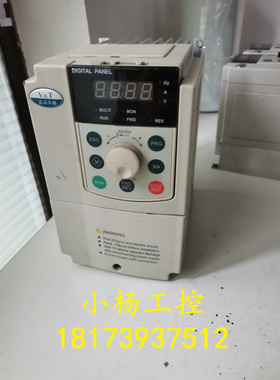 V6-T 3.7KW变频器 V6-T-4T3.7-T8 380V二手原装  测试好