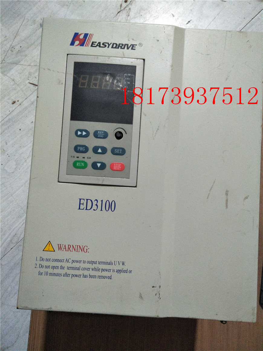 二手 变频器 ED3100 ED3100-4T0150M/4T0185FP 15kw 380v包好