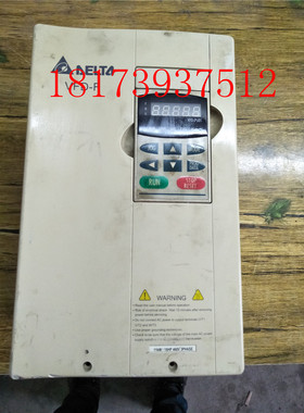 拆机台达变频器VFD110F43A 380v 11kw 功能包好 现货