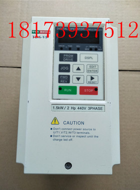 东达变频器 TDS-V8-H1P5E 380V 1.5KW拆机包好 质量保证 现货