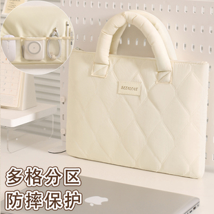 笔记本电脑包手提防刮防摔高级感保护套鼠标键盘适用苹果macbook13寸联想air华为matebook14寸戴尔小米15.6寸