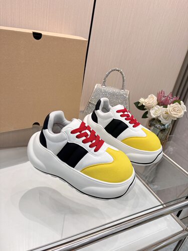 郑恺同款麦墩墩鞋复古休闲板鞋冬季新款面包鞋女厚底增高鞋大码鞋