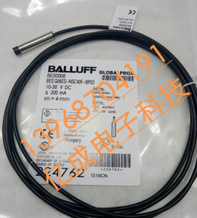 全新巴鲁夫电感式接近开关BES00TZ BES 516-349-E4-C-02传感器