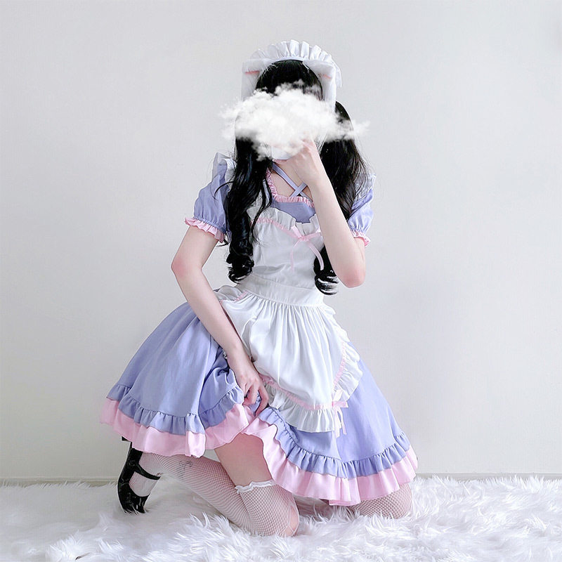 日本动漫女仆装软妹甜美萌可爱女佣制服诱惑角色扮演舞台表演