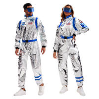 Halloween cosplay astronaut costumes, astronaut jumpsuits, spacesuits, festival party role-playing costumes thumbnail 4