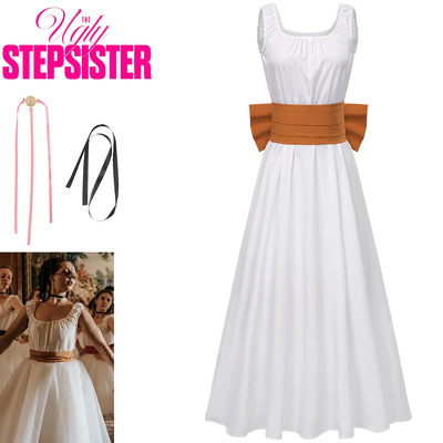 丑陋的继姐Elvira cos服 埃尔维拉万圣节连衣裙邪恶灰姑娘cosplay