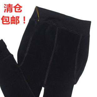 娜娇婷 1600D侧加裆加绒加厚保暖裤打底裤踩脚裤冬季女 GD7915B