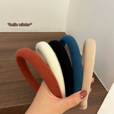 INS发饰马卡龙彩色2cm少女气质