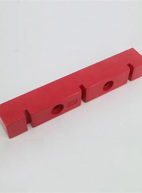 DL铜排夹6D3 8D3 10D3 12D3母线夹母线框固定绝缘支架红色单排