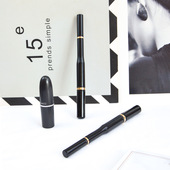 携四头多功能化妆刷刀锋眼线刷眉刷眼影刷唇刷遮瑕刷带盖