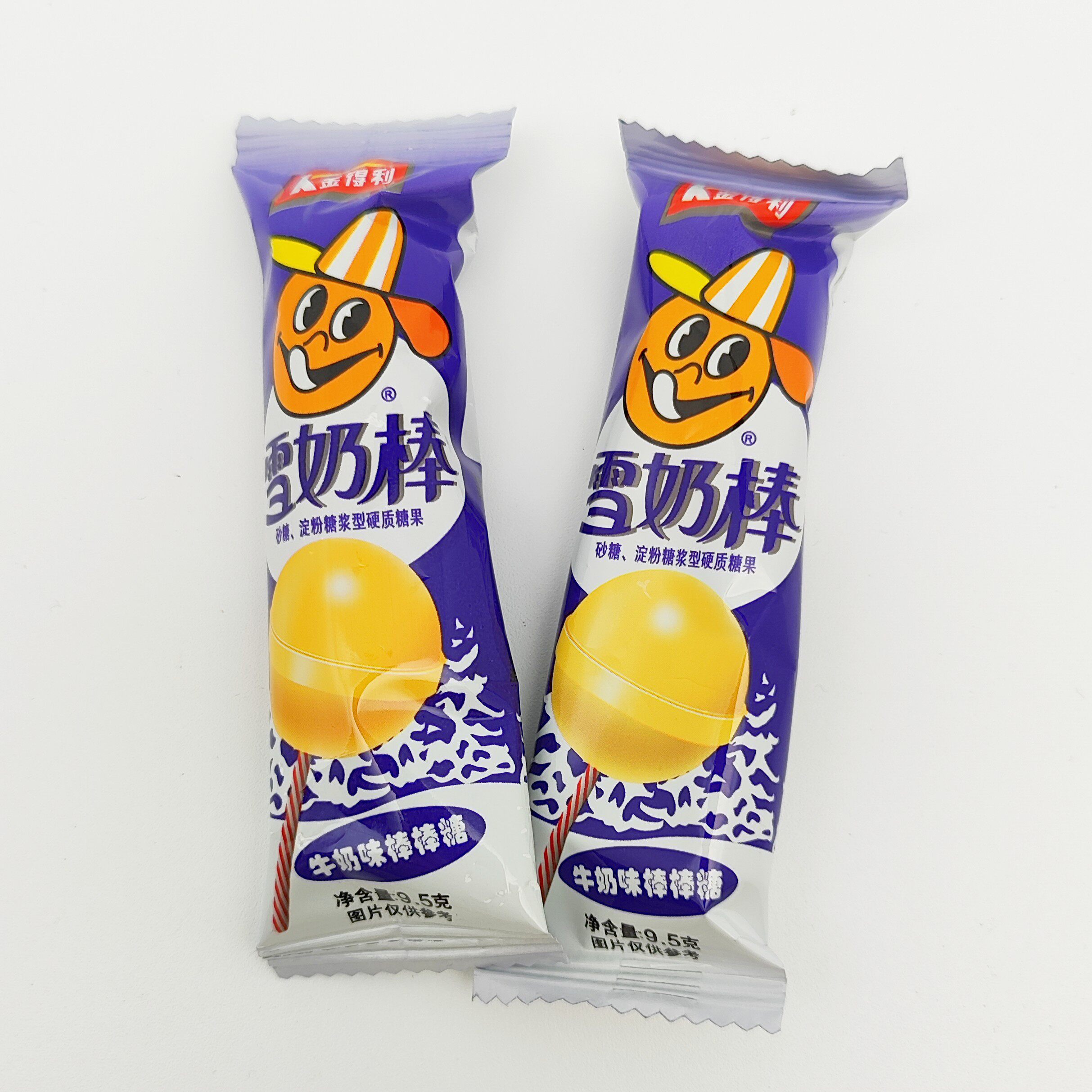 金得利牛奶味棒棒糖 雪奶棒