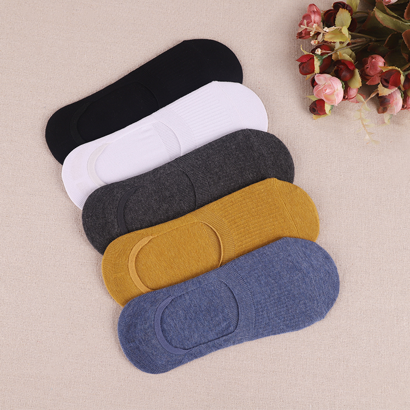 男士隐形袜浅口船袜硅胶防滑防臭