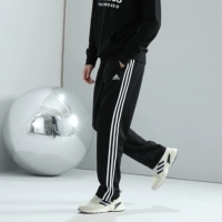 Adidas, летние дышащие прохладные штаны, свободный прямой крой