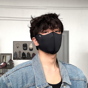 808Hattrick夏季遮阳防紫外线遮全脸冰丝透气口罩UPF50+轻薄立体