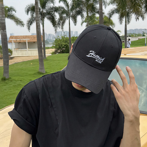 高品质刺绣字母加深棒球鸭舌帽子