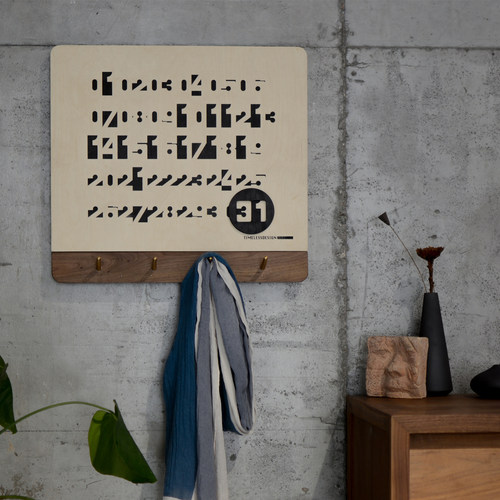 挂衣钩实木黄铜电箱遮挡装饰时作