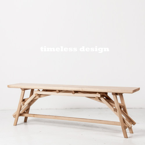时作原创设计可拆装长凳