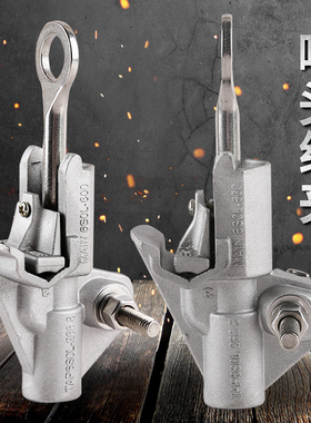 带电作业线夹10kv高压进口喉头AH-4GP猴头线夹不停电跳线引流线夹