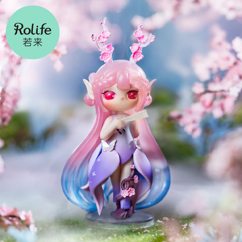 rolife若来SURI苏蕊桃源九灵系列盲盒手办摆件古风生日礼物手办女