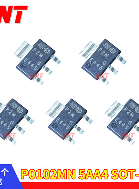 P0102MN 5AA4丝印P2M SOT223 0.8A 600V可控硅晶闸管模块800mA