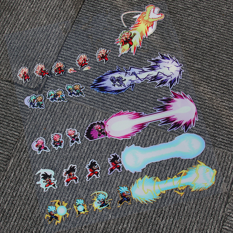 汽车贴纸七龙珠行李箱笔记本