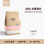 ROEY 水果派对耶加雪菲日晒SOE单一产地意式 咖啡豆埃塞咖啡豆