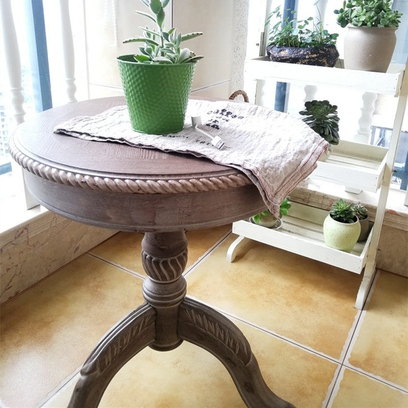拍照桌子婚纱道具法式卧室阳台复古桌子北欧创意小茶几圆,住宅家具,角几/边几,淘宝优惠券,粉丝福利购,淘宝优惠卷