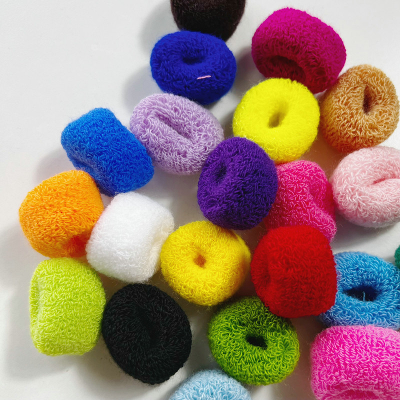 【10个包邮】ins韩国糖果闺蜜聚会拍照毛巾发圈彩色发带弹力发束