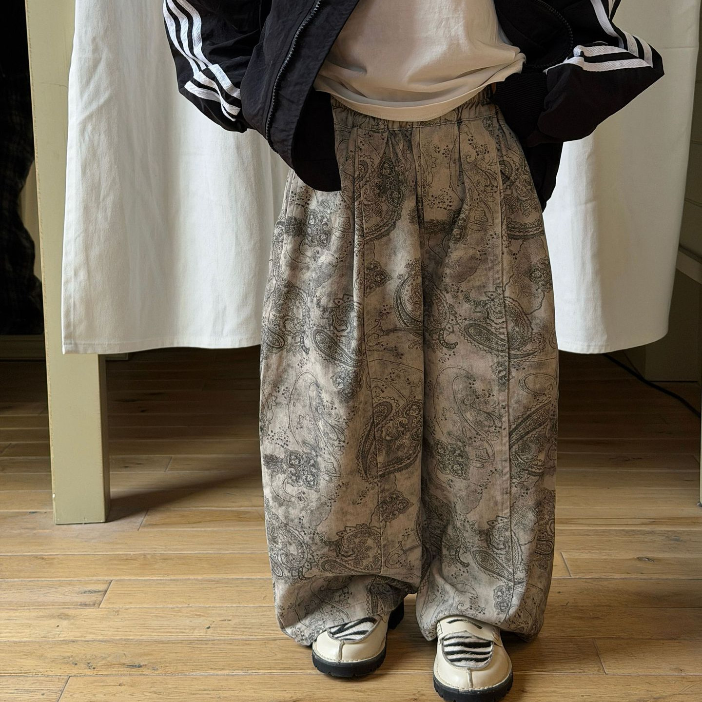 男童裤子儿童2026春季新款做旧腰果花休闲裤男孩百搭宽松气球裤潮,童装/婴儿装/亲子装,裤子,淘宝优惠券,粉丝福利购,淘宝优惠卷