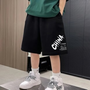 夏季新款男童儿童纯棉夏装短裤中大童韩版痞帅运动儿童裤子休闲裤