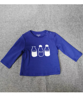 WE29蒙蒙M米清仓折扣男童薄款长袖T恤女童春秋长袖套头上衣66 73