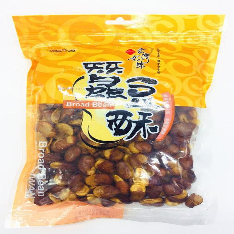 1袋包邮 台湾进口 长松蚕豆酥350G休闲食品