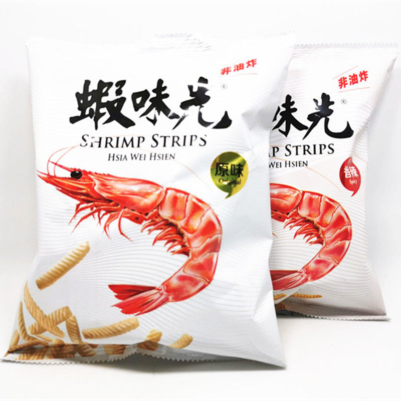 台湾虾味先60g虾条膨化食品薯片虾片原味香辣进口非油炸零食小吃,零食/坚果/特产,膨化食品,淘宝优惠券,粉丝福利购,淘宝优惠卷