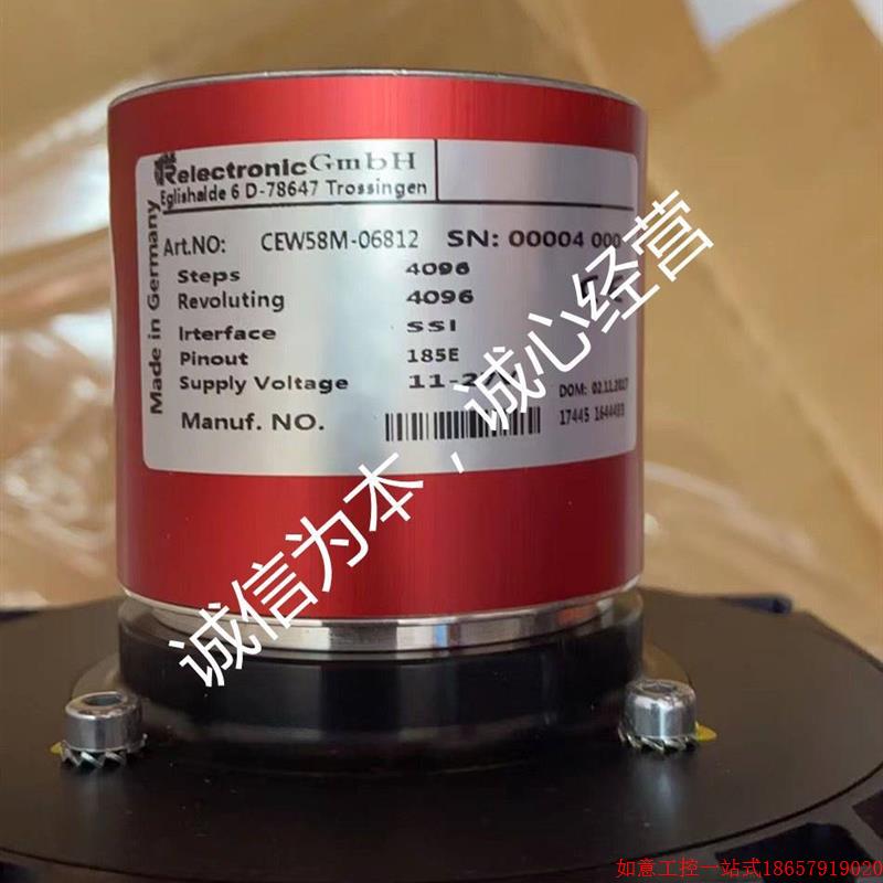 拍前询价:TR帝尔CEW58M-06812拉绳编码器CEW58M-06812德国帝尔
