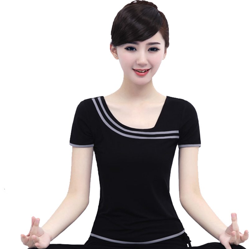 春夏新款莫代尔修身不起球瑜伽服