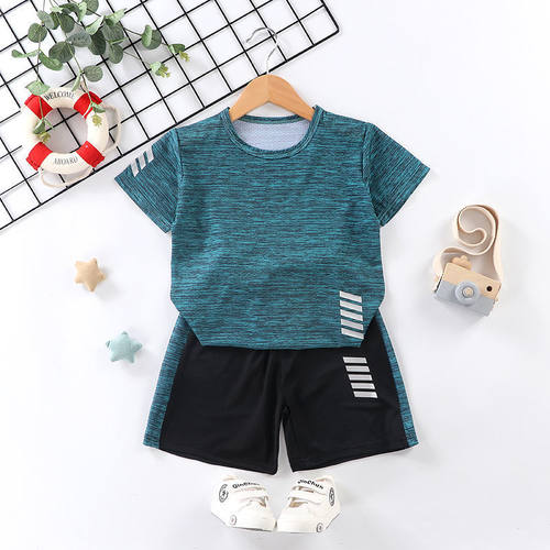 儿童速干衣套装夏季运动服男女童