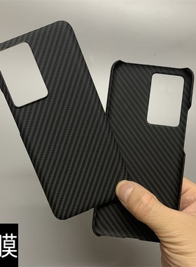 适用小红米k50至尊版手机壳凯夫拉redmiK50ultra碳纤维火山口轻超薄无边框半包硬壳大孔镜头男黑色保护套外壳