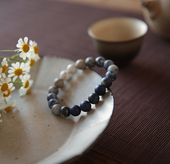 手环手链 配饰搭配纯天然纯手工蓝石女式 东方豆蔻 新款