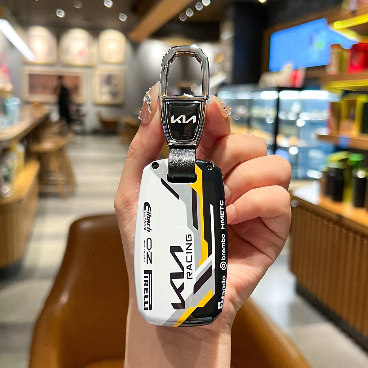 适用起亚K3钥匙套K4智跑kx3奕跑kx57凯绅壳CROSS索兰托K5车壳扣包