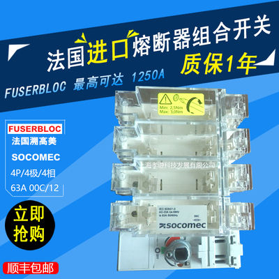 熔断器组合开关SOCOMEC38316006