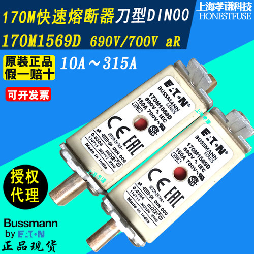 熔断器保险丝BUSSMANN170M1569D