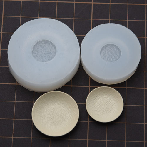 微缩食玩餐具餐盘果盘碟子自制硅胶模具uv胶滴胶模型diy制作工具