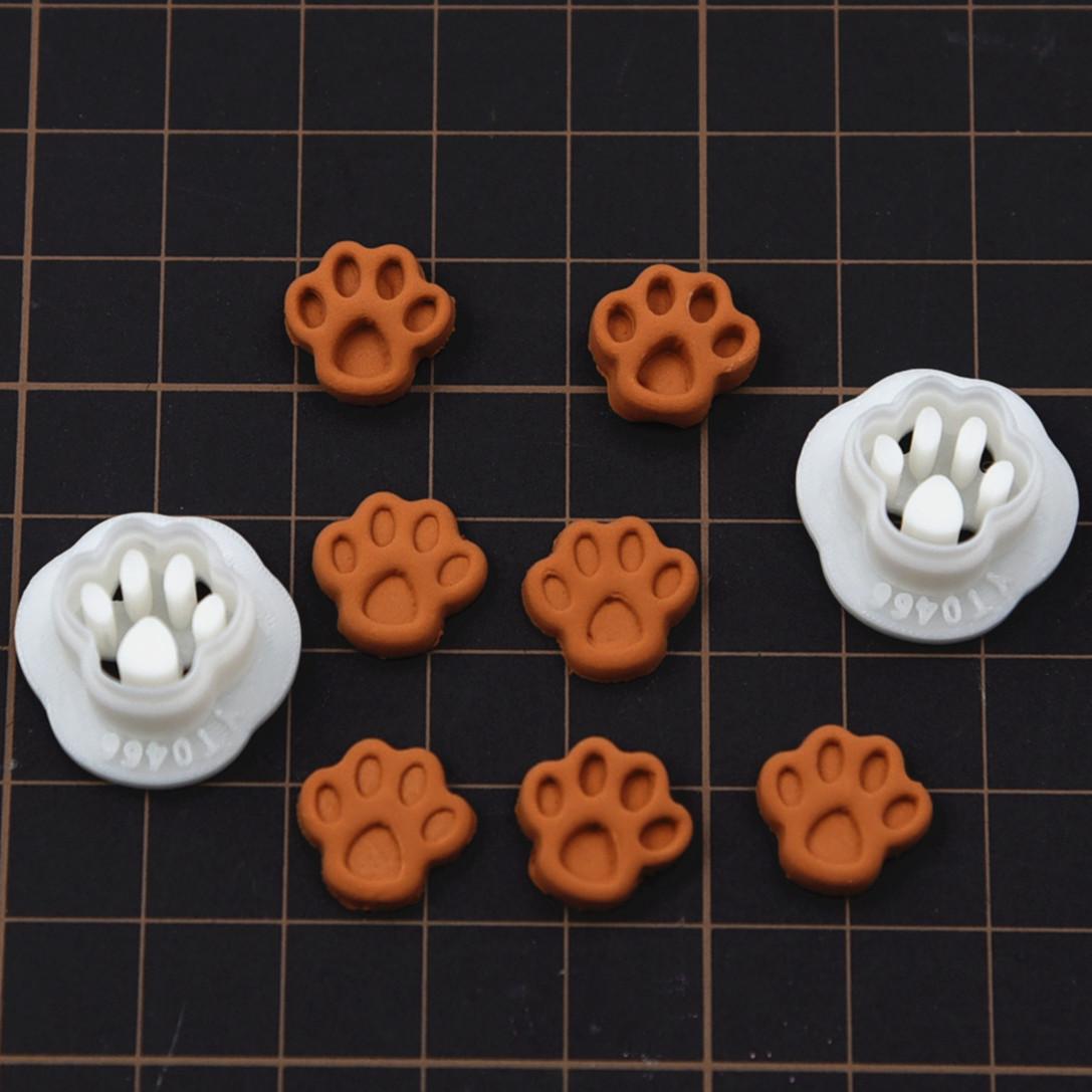 迷你猫爪切模diy手作压模