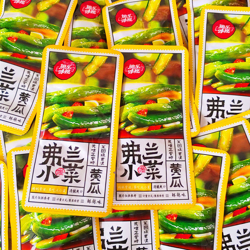 弗兰小菜鱼乐味视香辣下饭菜开胃黄瓜湖南特产休闲零食小吃独立装