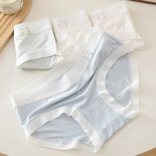 女童内裤儿童纯棉7A抗菌裆夏季薄款莫代尔三角不夹屁股女孩中大童
